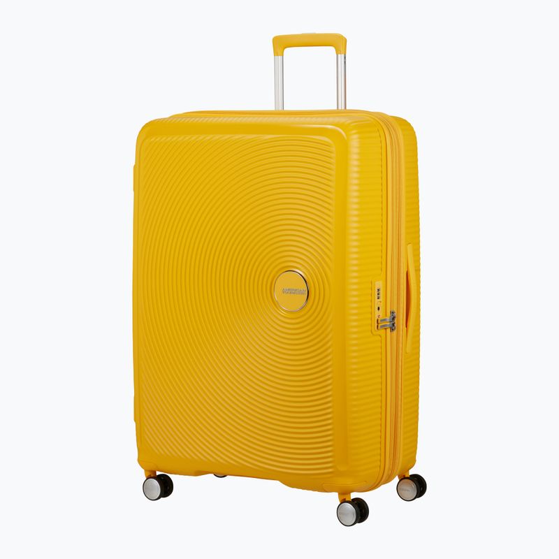Valigia da viaggio American Tourister Soundbox 82 130 l golden yellow 4