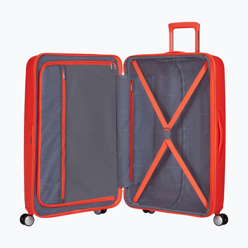 Trolley da viaggio American Tourister Soundbox 110 l neon orange 4