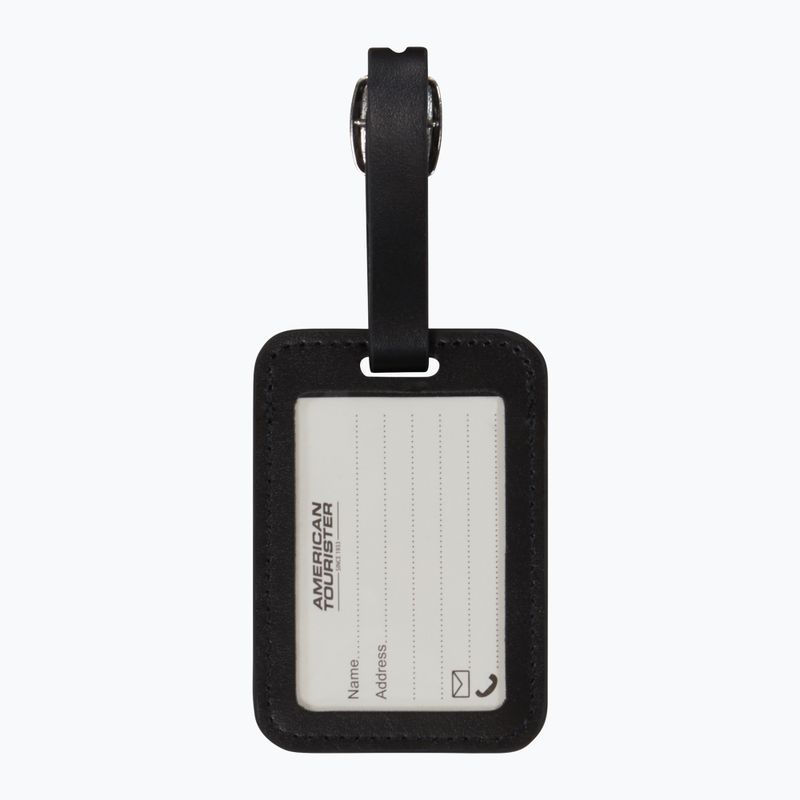 Etichetta per bagagli American Tourister Luggage Tag 2 pcs. black 2