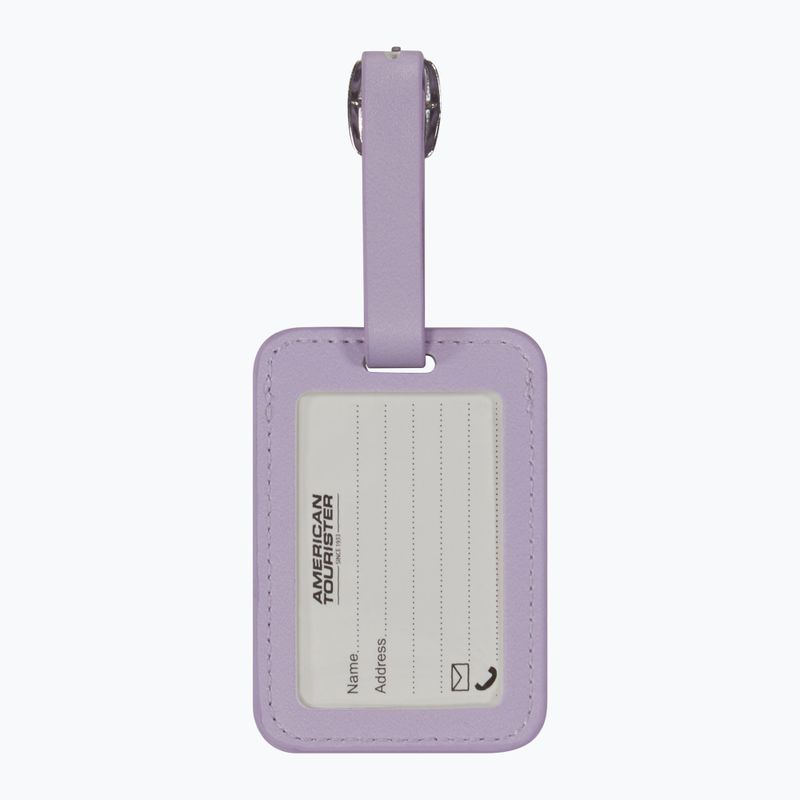 Etichetta per bagagli American Tourister Luggage Tag 2 pcs. digital lavender 2
