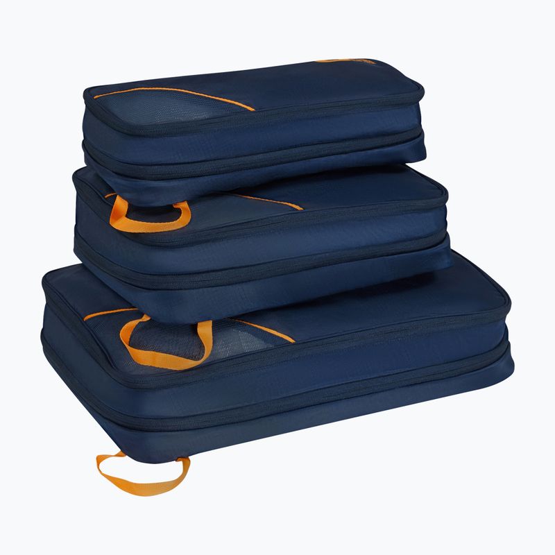 Set di organizerów American Tourister Packing S/M/L 3 pcs. navy/orange 2