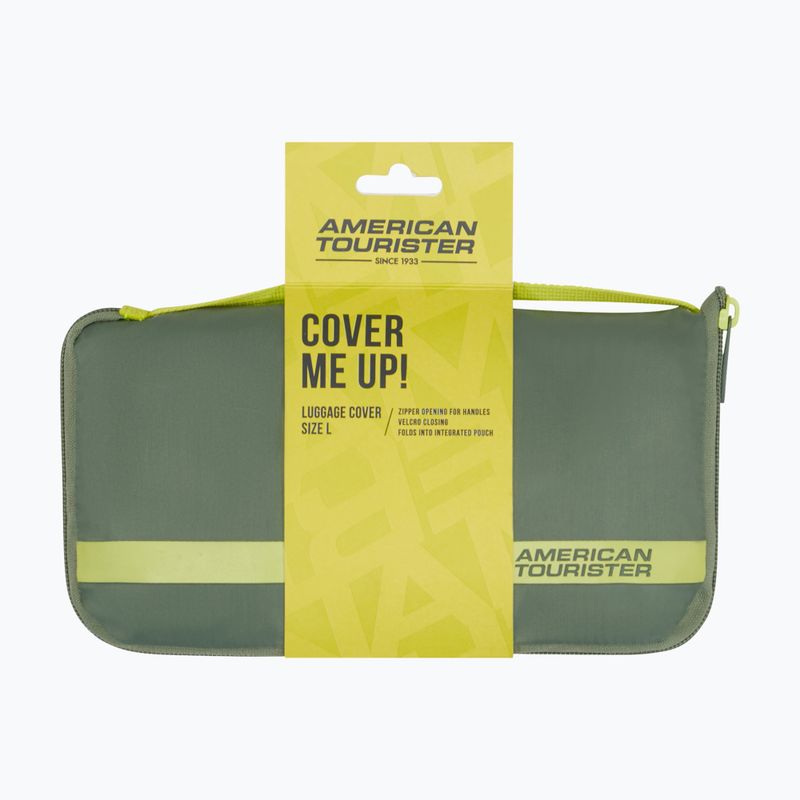 Copertura per valigia American Tourister Foldable Luggage L olive/lime 3
