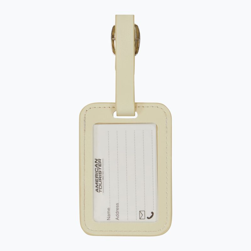 Etichetta per bagagli American Tourister Luggage Tag 2 pcs. coconut sand 2