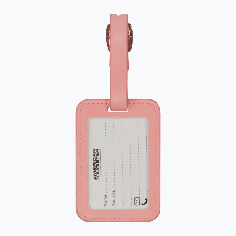 Etichetta per bagagli American Tourister Luggage Tag 2 pcs. solar pink 2