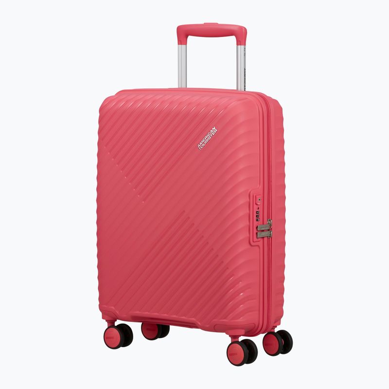 Valigia da viaggio American Tourister Diablast Spinner 35 l pink glitch 2