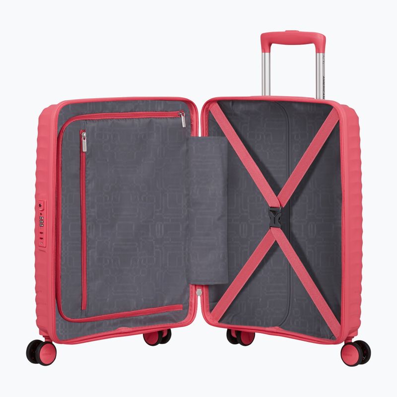 Valigia da viaggio American Tourister Diablast Spinner 35 l pink glitch 6