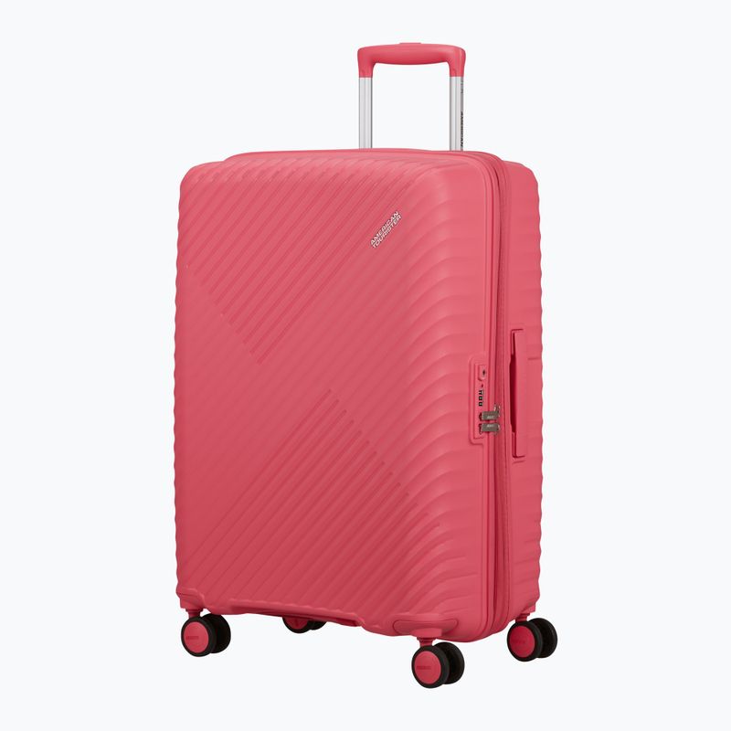 Valigia da viaggio American Tourister Diablast Spinner 81 l pink glitch 2