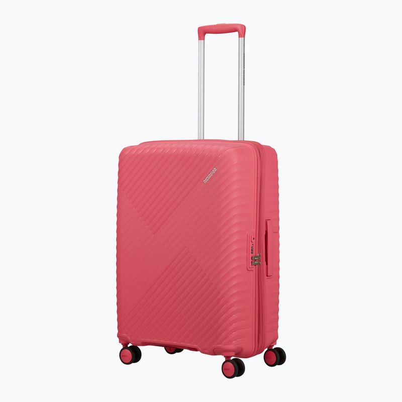 Valigia da viaggio American Tourister Diablast Spinner 81 l pink glitch 5