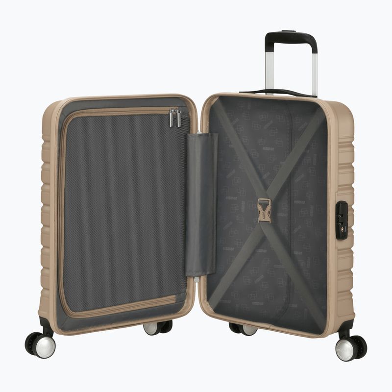 Valigia da viaggio American Tourister Flashline Spinner 55 34 l ivory gold 6