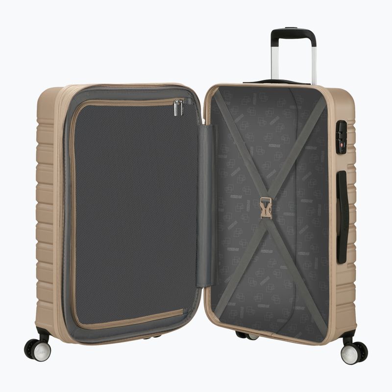 Valigia da viaggio American Tourister Flashline Spinner 67 75 l ivory gold 6