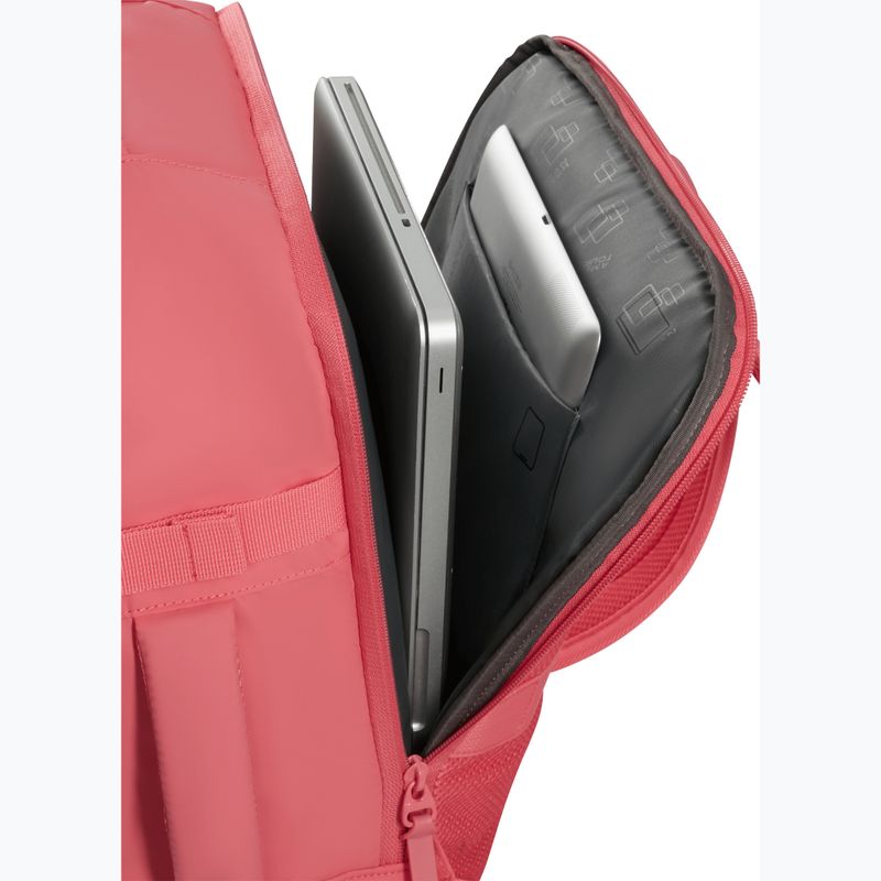 Zaino urbano American Tourister Take2Cabin Casual MS Puff 26,5 l pink glitch 6