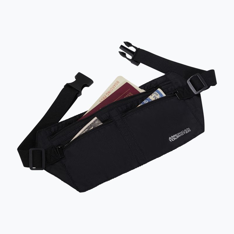 Marsupio cintura American Tourister Rfid Money Belt black 4
