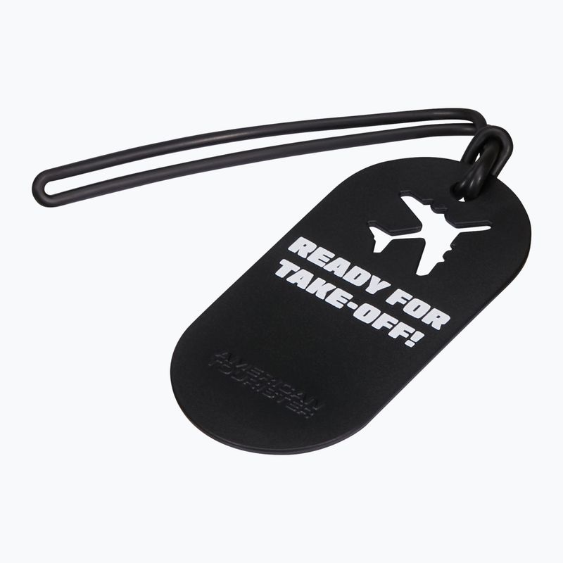 Etichetta per bagagli American Tourister Luggage Tag Fun 2 pcs. ready for take off 3