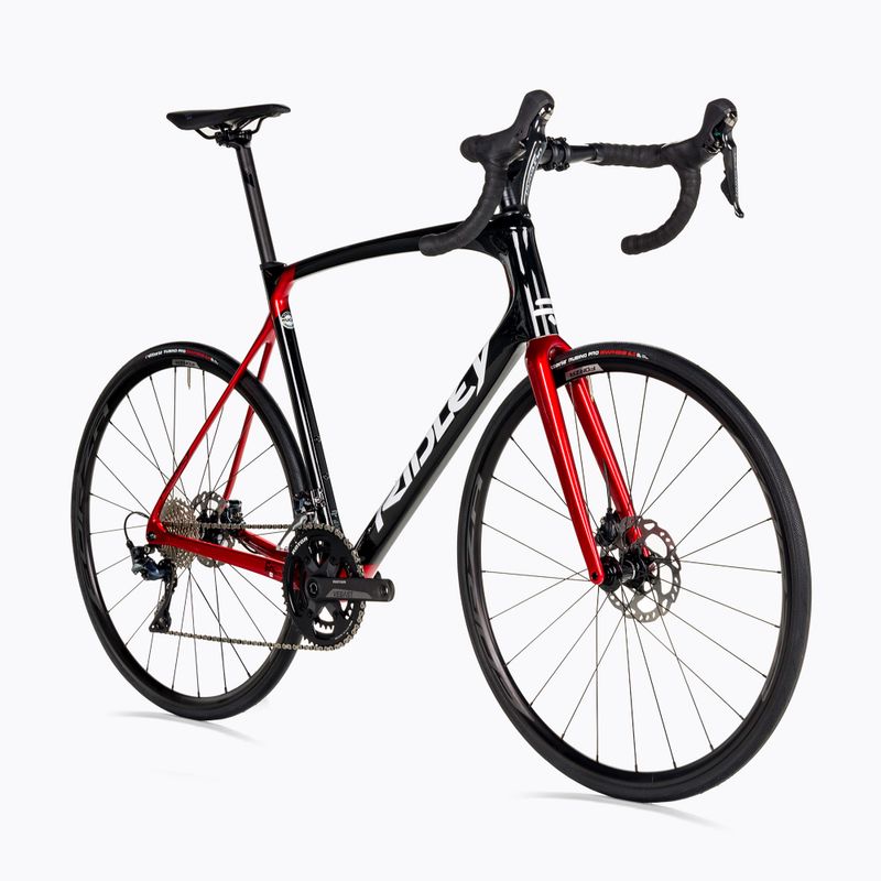Ridley Fenix SLiC Ultegra FSD30As nero/rosso/bianco bici da corsa 2