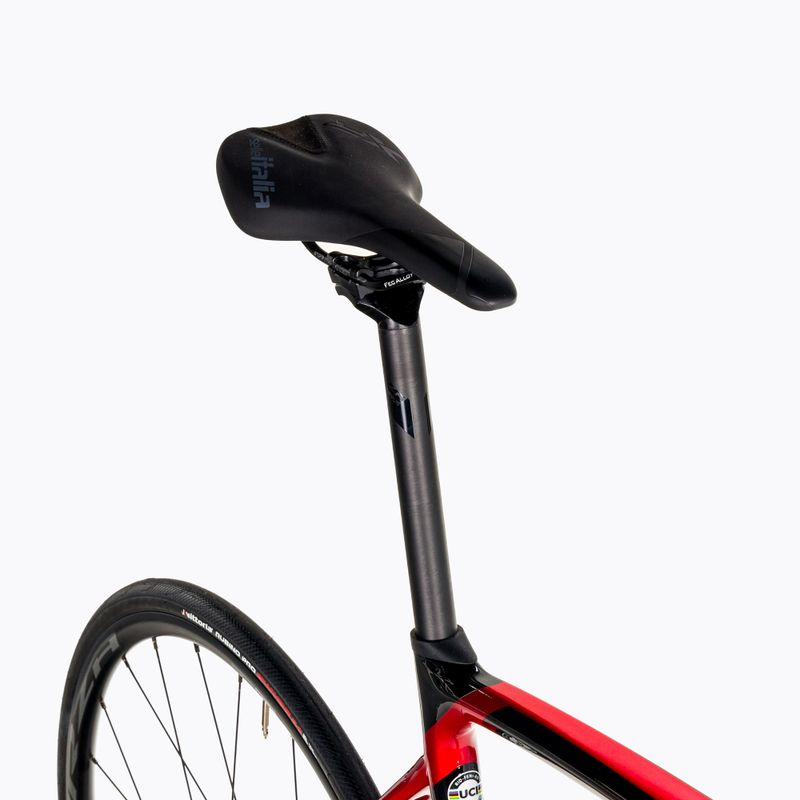 Ridley Fenix SLiC Ultegra FSD30As nero/rosso/bianco bici da corsa 7