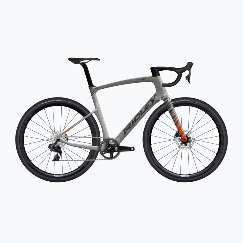Ridley Kanzo Fast Rival1 HD battle ship gravel bike grigio 6