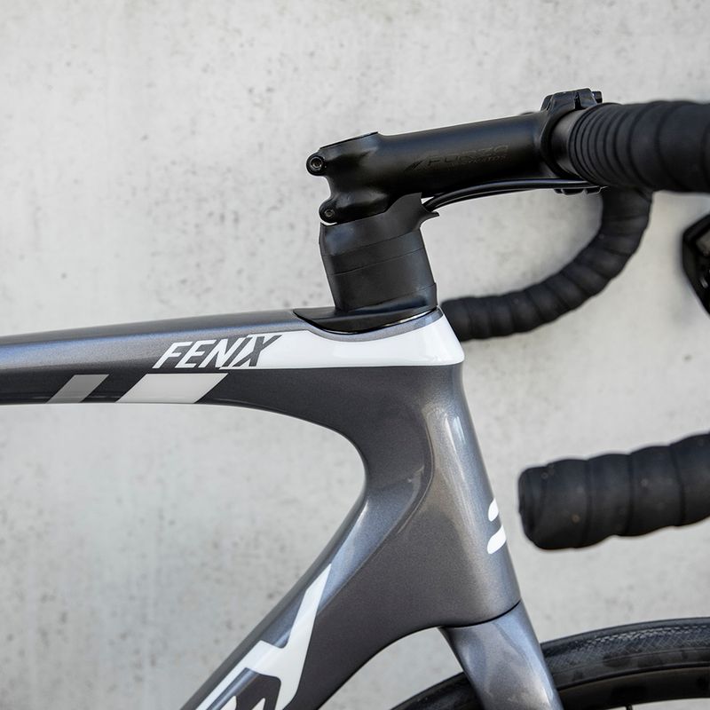 Ridley Fenix Disc 105 grigio artico/lucido bici da corsa 6