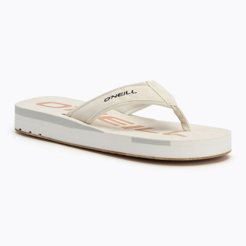 Infradito O'Neill Jacky Low da donna, bianco brillante