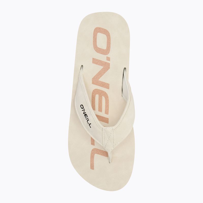 Infradito O'Neill Jacky Low da donna, bianco brillante 5
