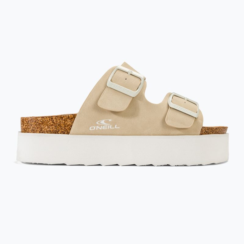 Infradito O'Neill Platform Low da donna, color nudo chiaro 2