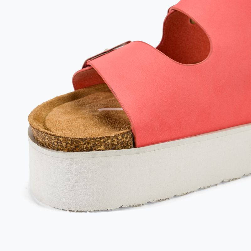 Infradito O'Neill Platform Low da donna, colore corallo 7