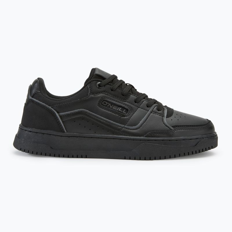 Scarpe O'Neill Fontana Low triple nere da uomo 2