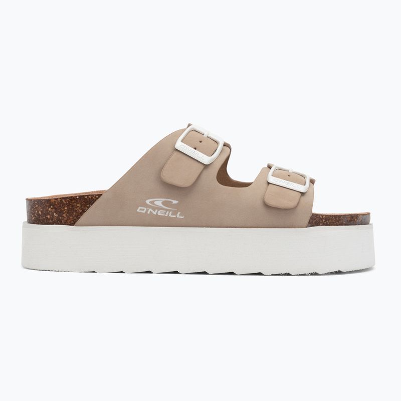 Infradito donna O'Neill Sandy Platform Slider Low tan 2