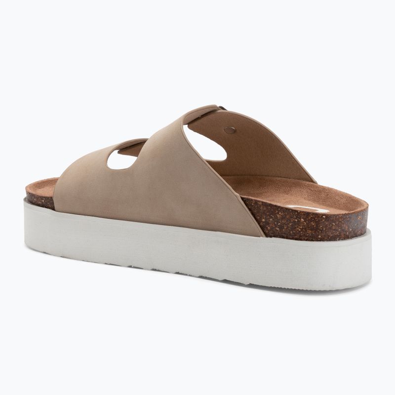 Infradito donna O'Neill Sandy Platform Slider Low tan 3