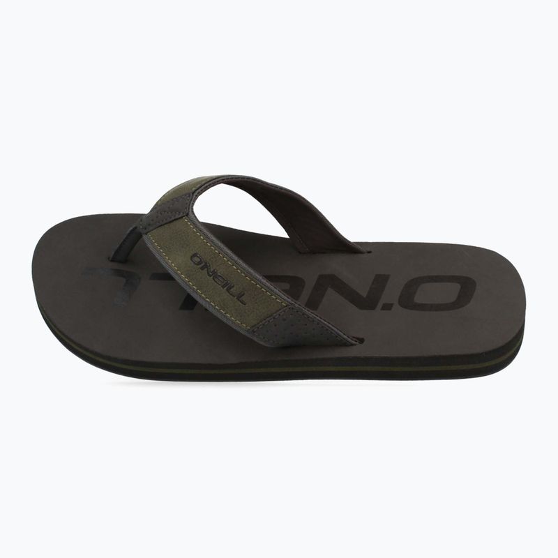 O'Neill Mick Flipflop Low da uomo, infradito verde petrolio 8