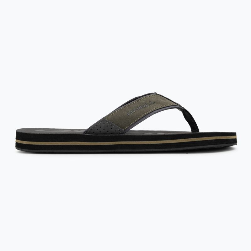 O'Neill Mick Flipflop Low da uomo, infradito verde petrolio 2