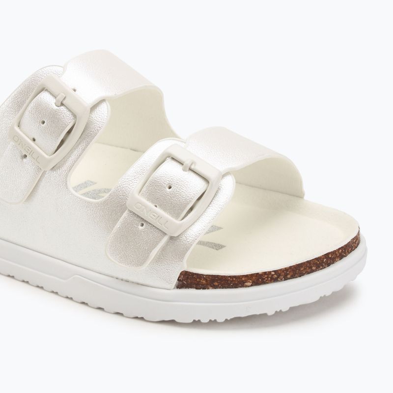 Infradito per bambini O'Neill Haleiwa Slider Low Jr bianco sporco 7