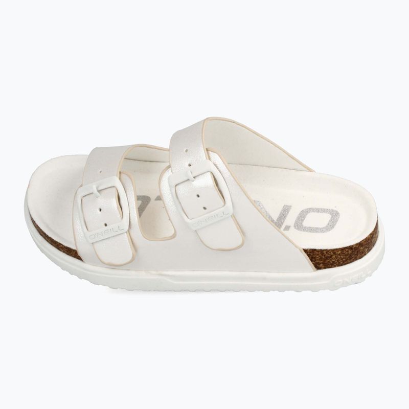 Infradito per bambini O'Neill Haleiwa Slider Low Jr bianco sporco 8
