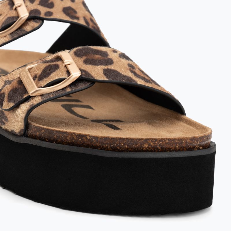 Ciabatte da donna O'Neill Sandy Platform Low leopard 7