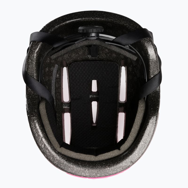 Casco da bicicletta per bambini Lazer BOB+ rosa a pois 5
