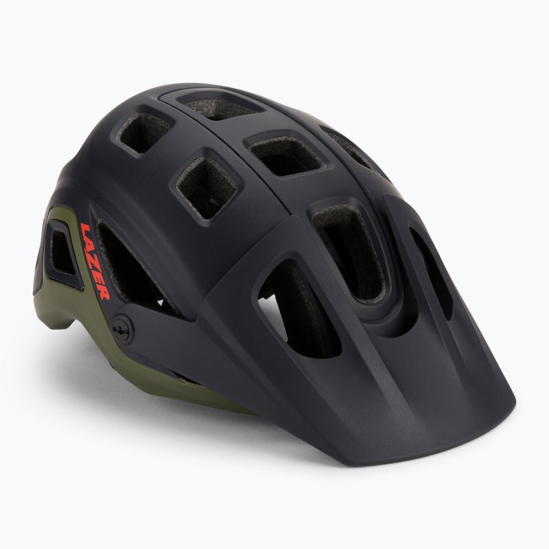 Casco da bicicletta Lazer Impala blu/verde opaco