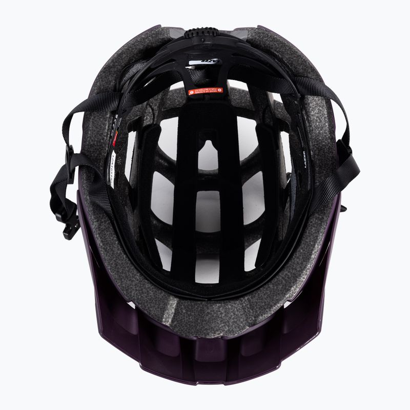 Casco da bici Lazer Roller mulberry opaco 5