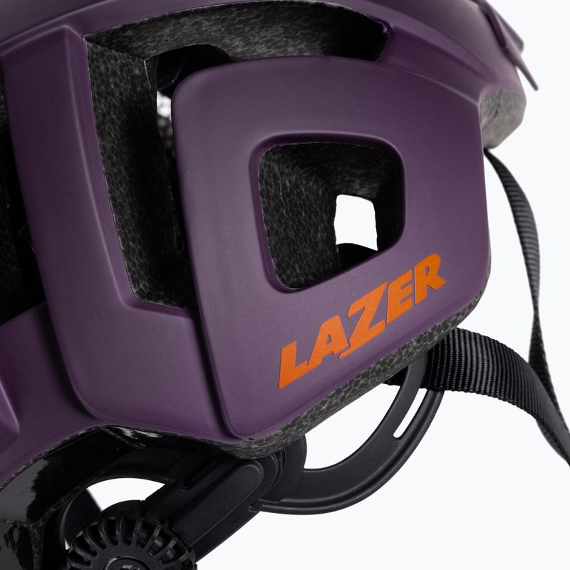 Casco da bici Lazer Roller mulberry opaco 7