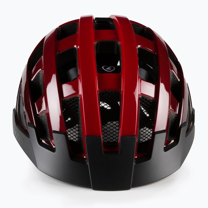 Casco da bicicletta Lazer Comp DLX rosso/nero 2