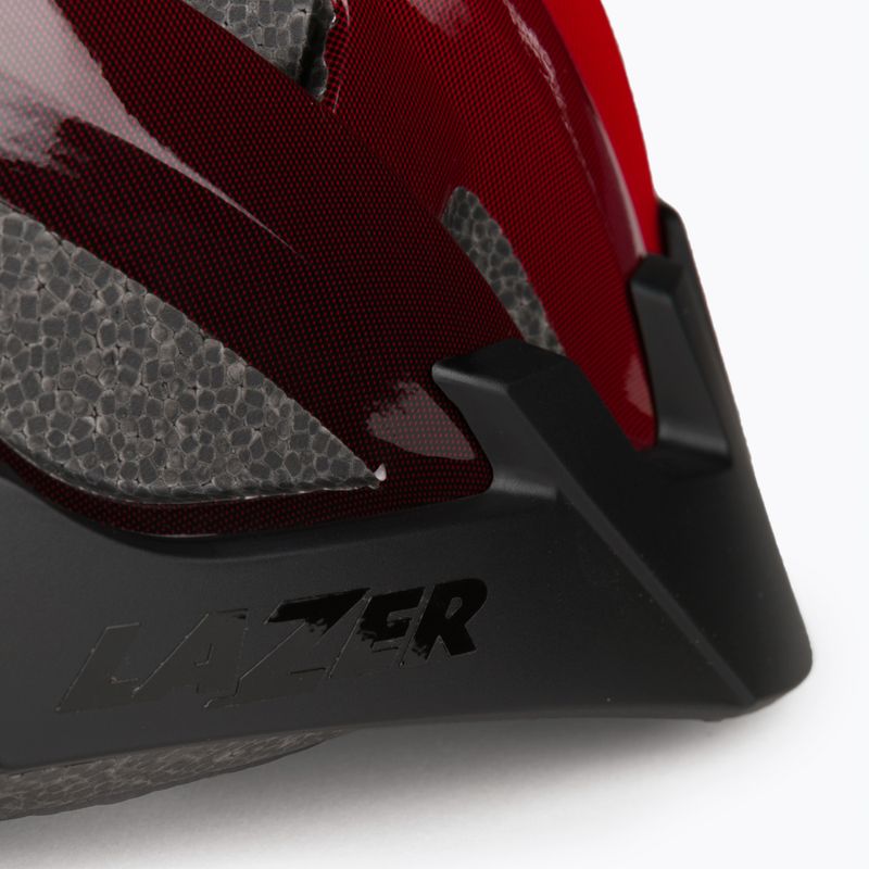 Casco da bicicletta Lazer Comp DLX rosso/nero 7