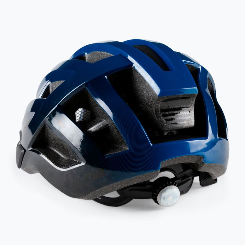 Casco da bicicletta Lazer Comp DLX blu/nero 4