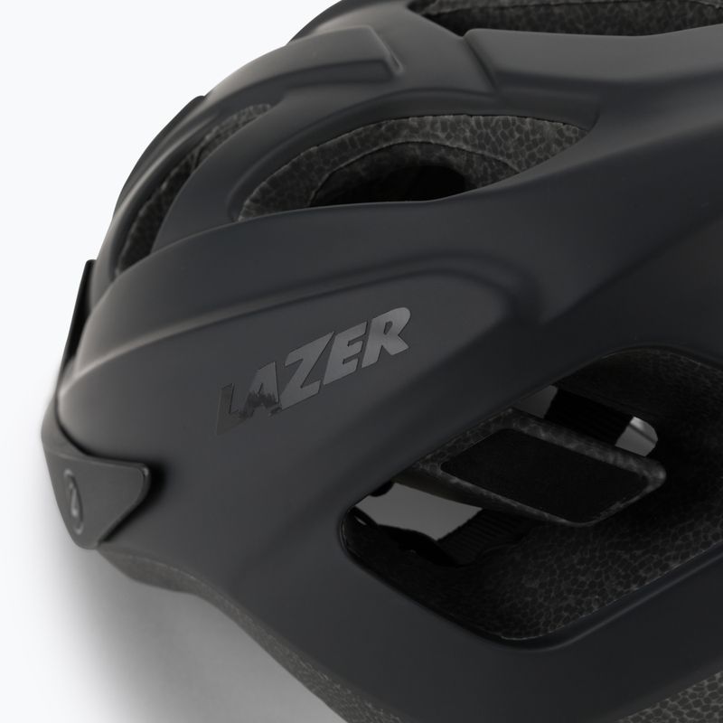 Casco da bici per bambini Lazer J1 nero opaco 7