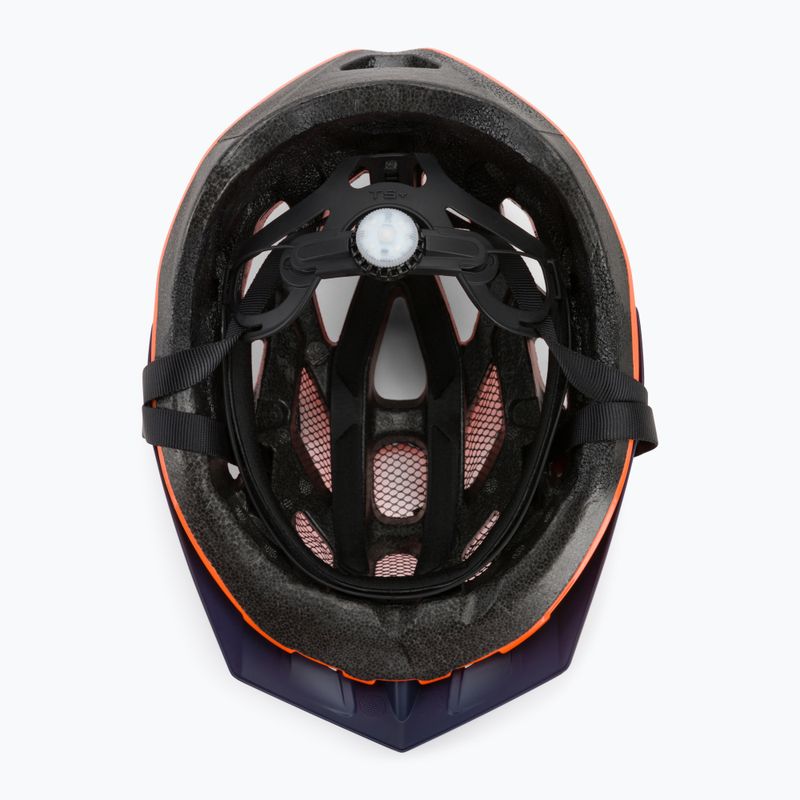 Casco da bici per bambini Lazer J1 flash arancione/blu 6