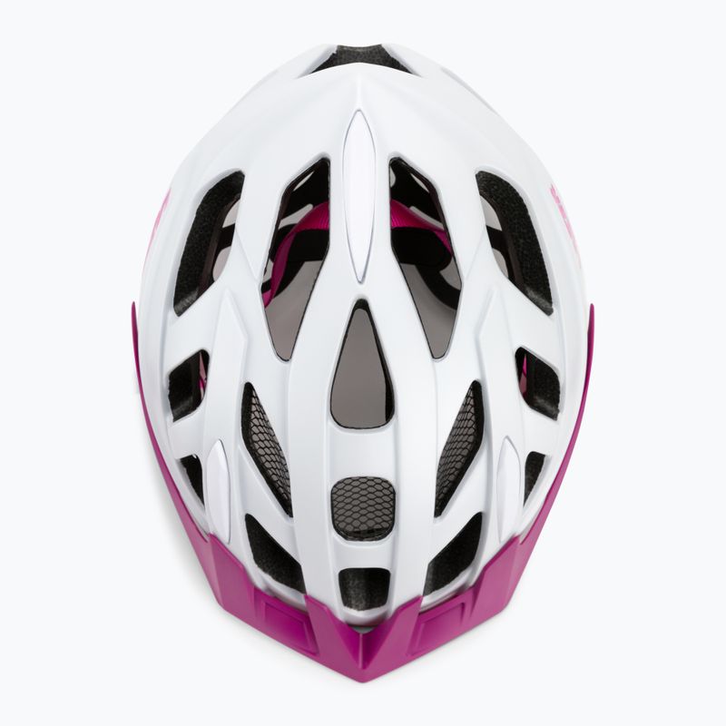 Casco da bici per bambini Lazer J1 rosa opaco/bianco 5