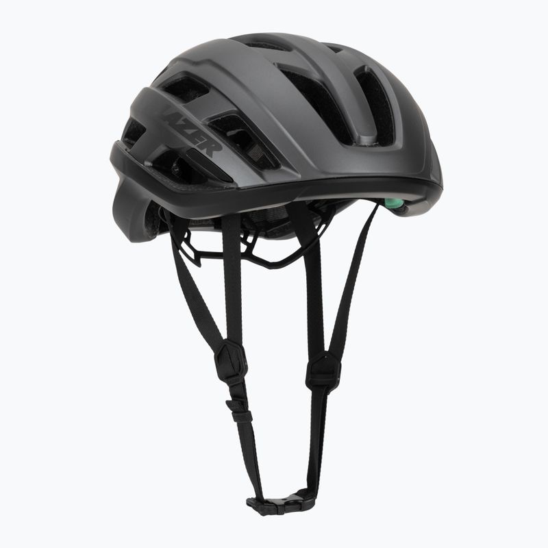 Casco da bicicletta Lazer Strada KinetiCore in titanio opaco