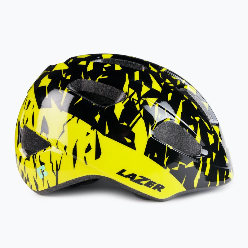 Casco da bicicletta per bambini Lazer Nutz KC nero flash/giallo 3