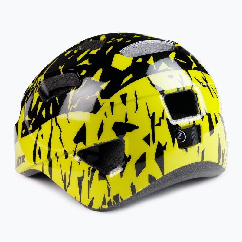 Casco da bicicletta per bambini Lazer Nutz KC nero flash/giallo 4