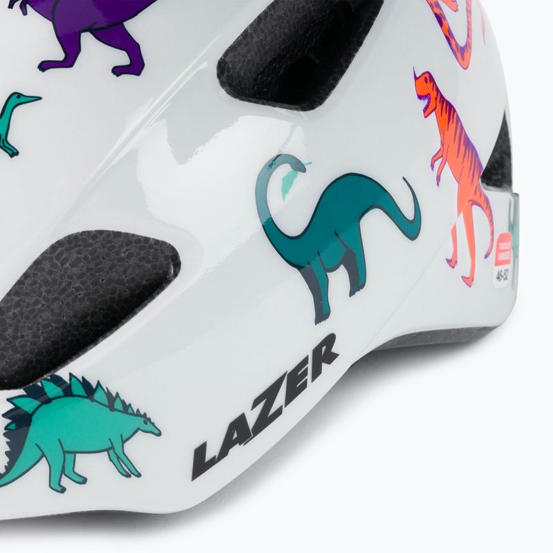 Casco da bici per bambini Lazer Pnut KC dinosaurs 7