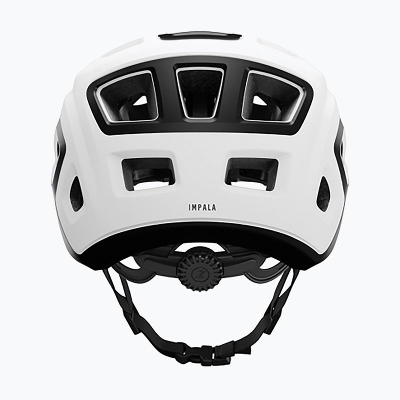 Casco da bicicletta Lazer Impala bianco/nero opaco 4