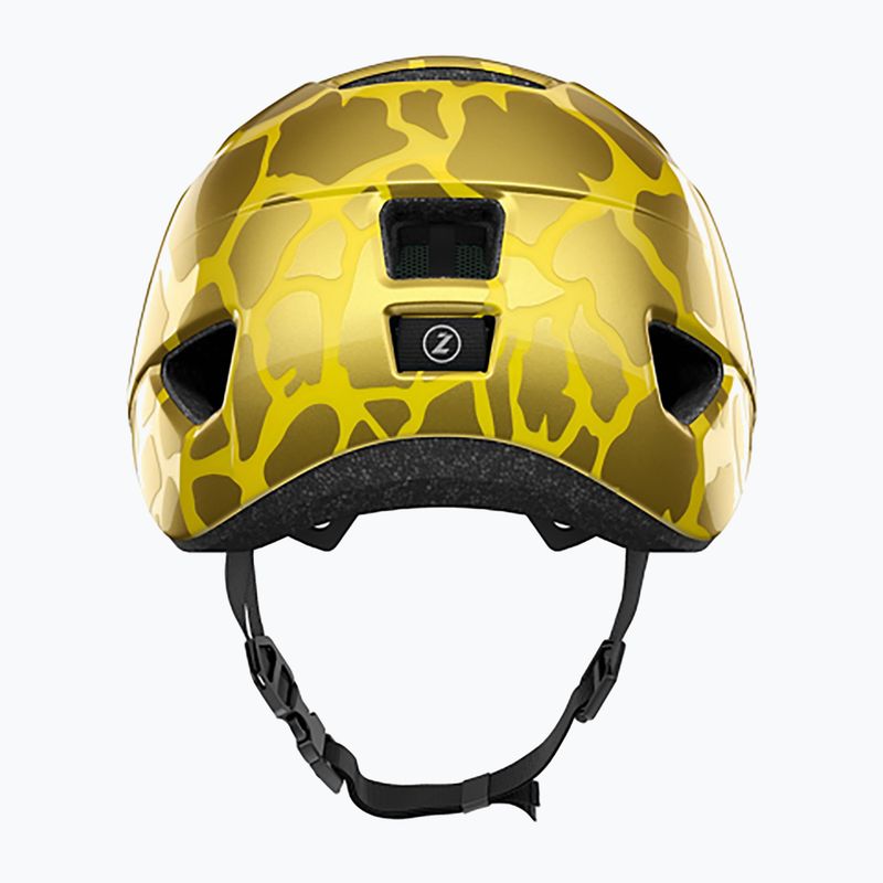 Casco da bicicletta per bambini Lazer Pnut KC giraffa dorata 4