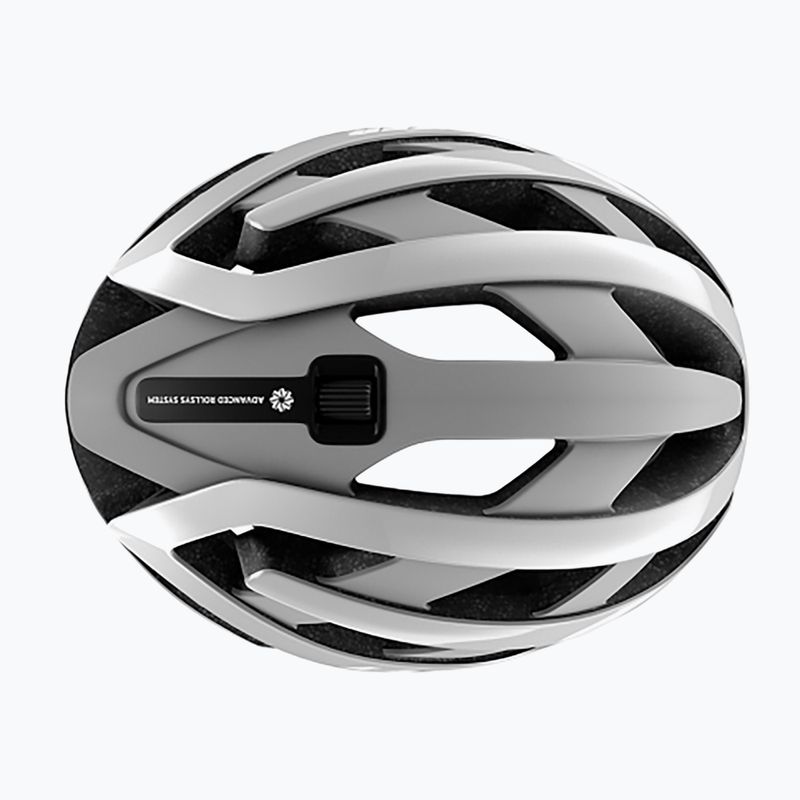 Casco da bicicletta Lazer Genesis grigio ghiaccio 5